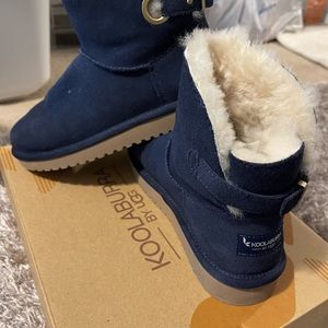 Women’s kookaburra ugg navy boots NEW SIZE 6